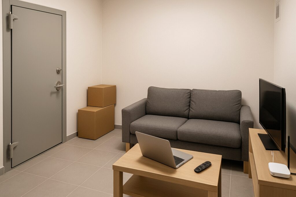 סידור ממד שהפך למחסן