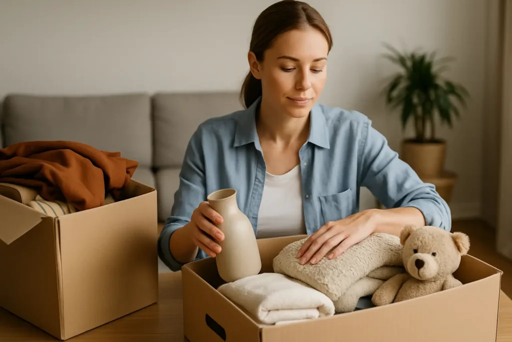 פרידה מחפצים בבית בלי כאב לב ובלי בלאגן