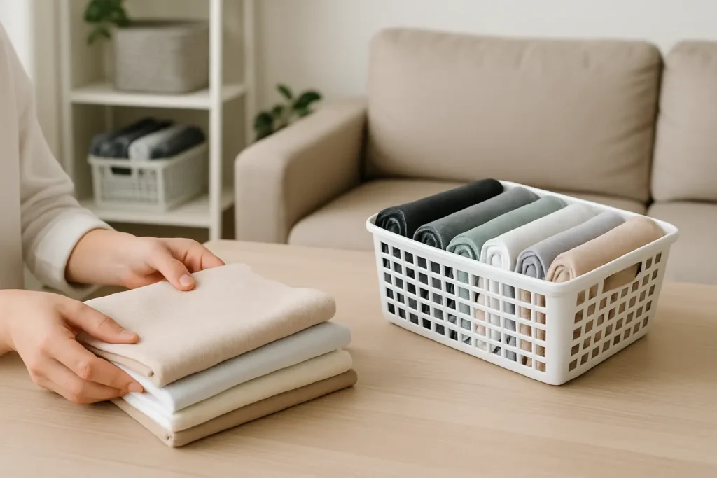 שיטת ארגון לפי קטגוריות שעובדת גם בבית עמוס